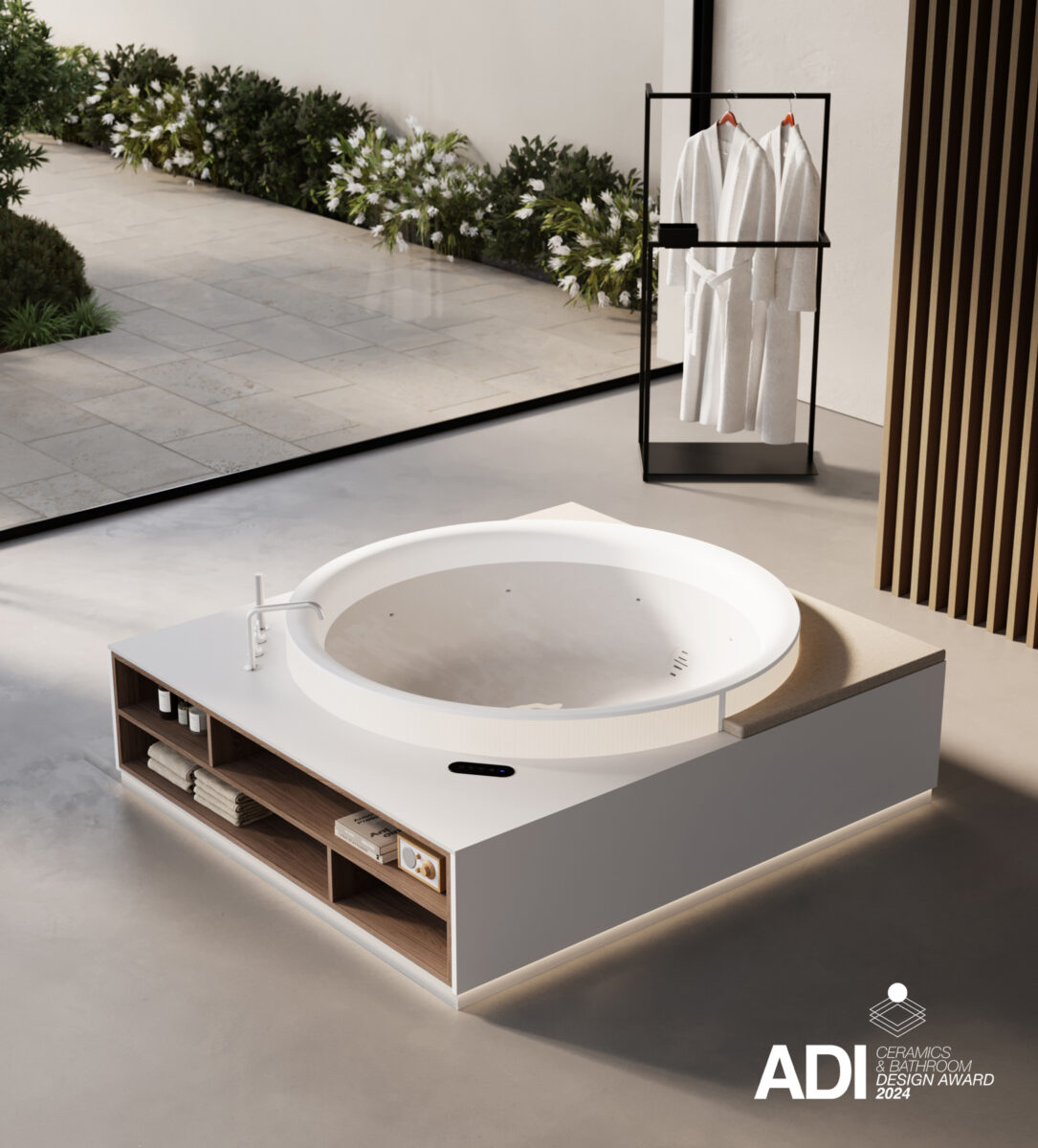 Aretusa è stata premiata con l’ADI Ceramics & Bathroom Design Award 2024 - The Wellness Collection