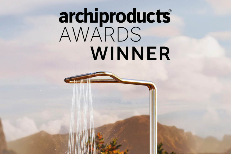 La colonna doccia Libeccio è stata premiata agli Archiproducts Design Awards 2024